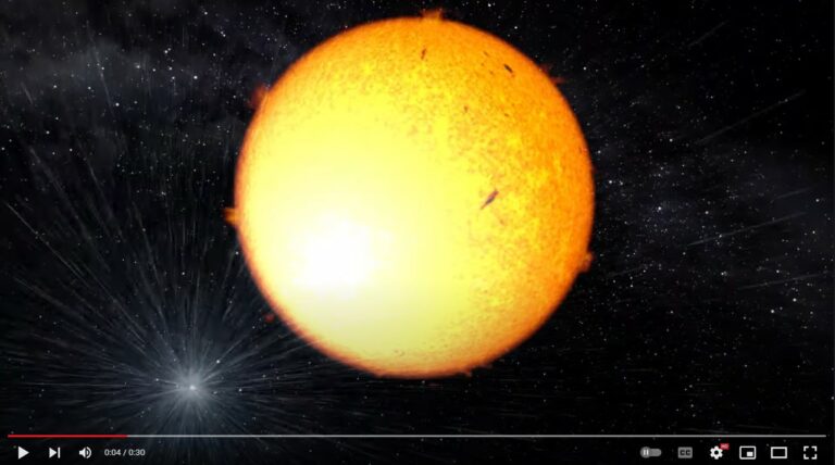 A massive pulsar irradiates a Solar-type star